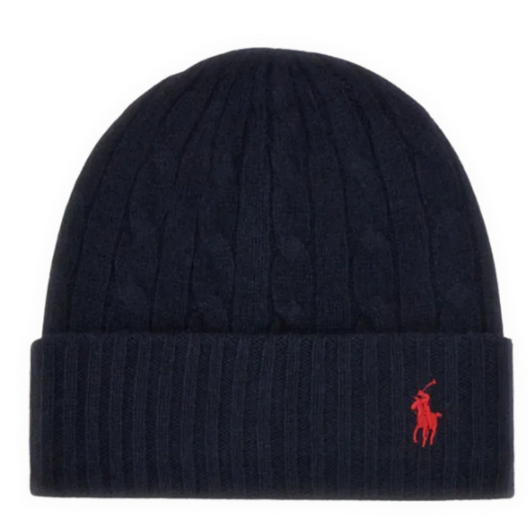 Ralph Lauren Knit Beanie Blue