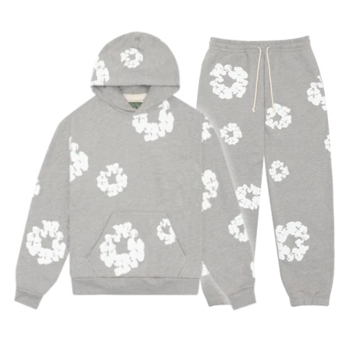 Denim Tears The Cotton Wreath Tracksuit Grey