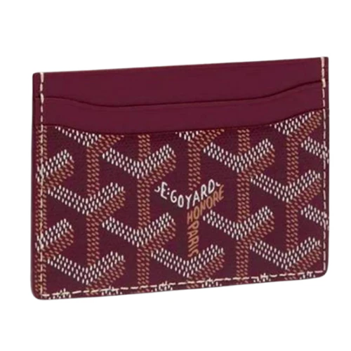Goyard Cardholder Burgundy
