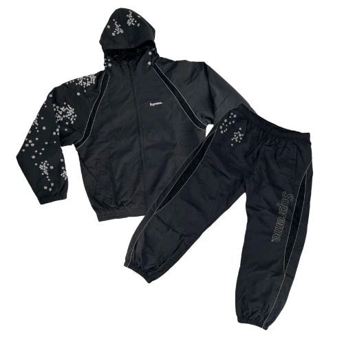 Supreme AOI Tracksuit Black
