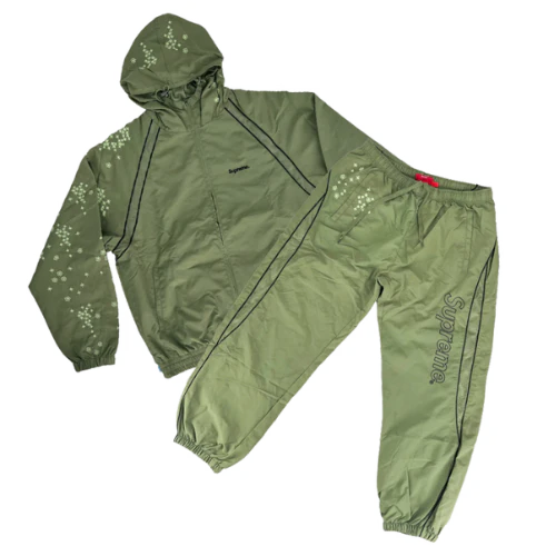 Supreme AOI Tracksuit Khaki Geen