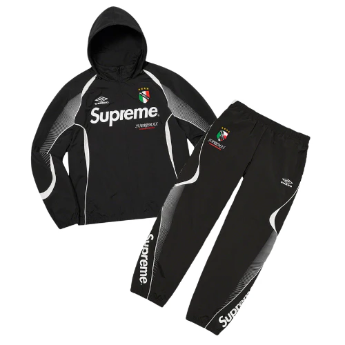 Supreme x Umbro Italy Tracksuit Black