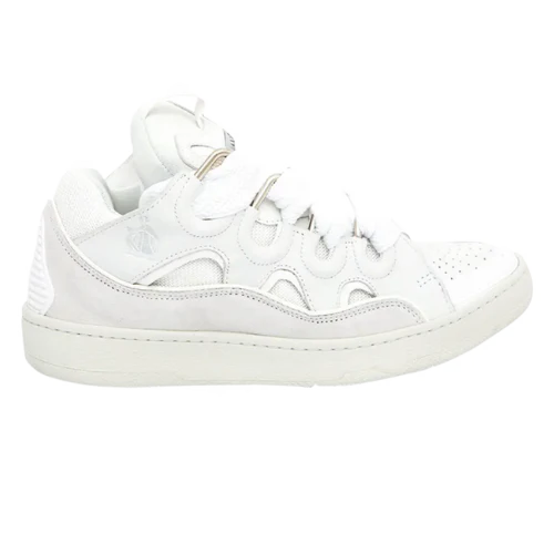 Lanvin Curb Sneaker All White