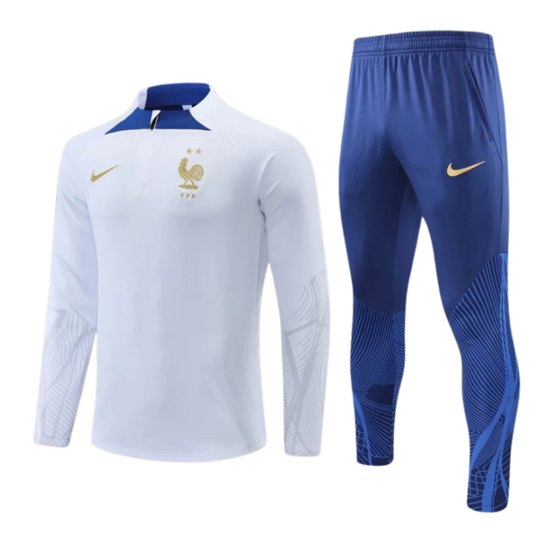 France Tracksuit White & Blue