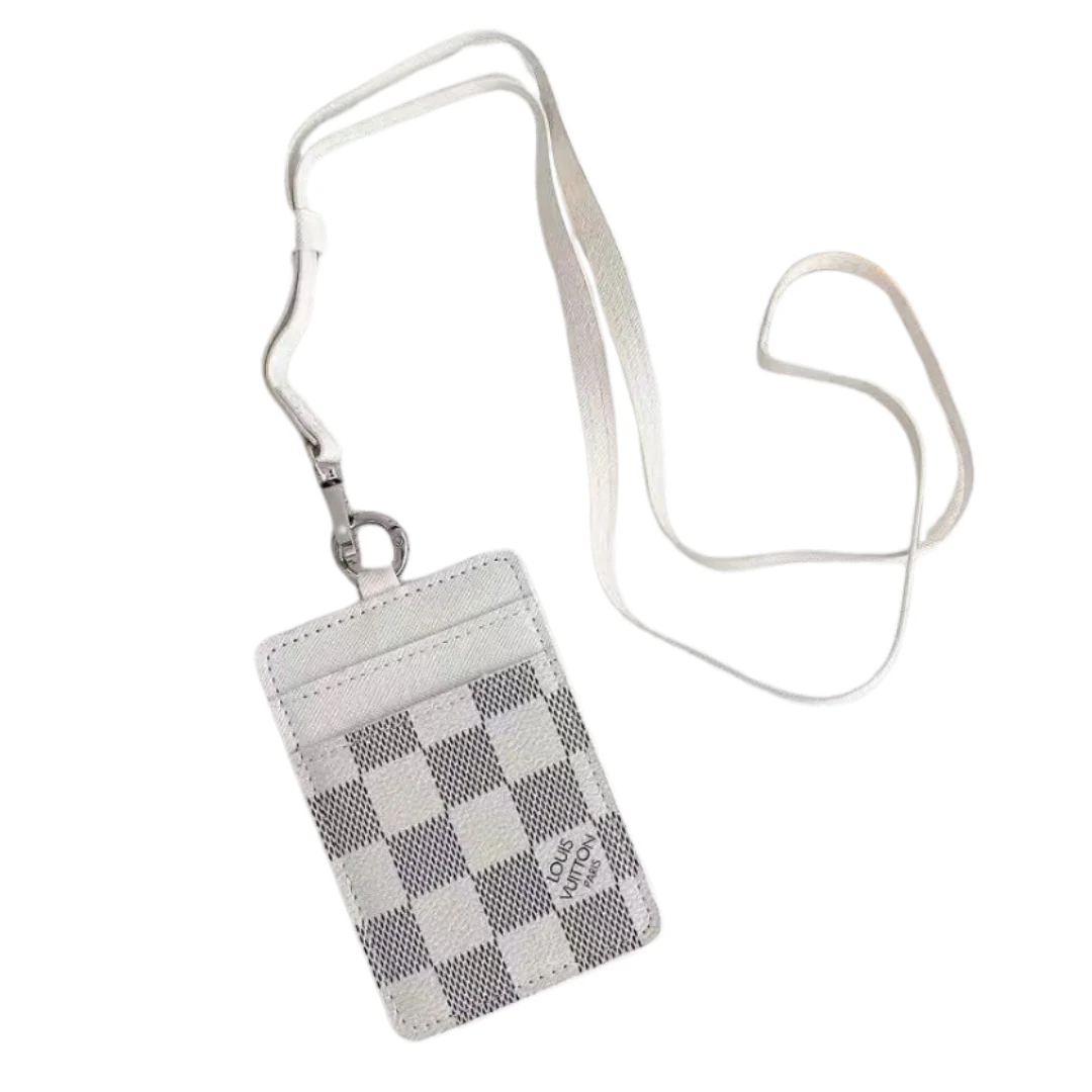 Louis Vuitton Necklace Cardholder White